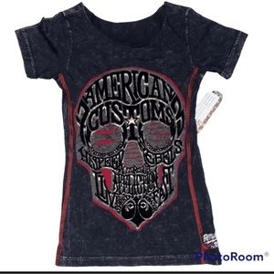 Affliction top size small NWT